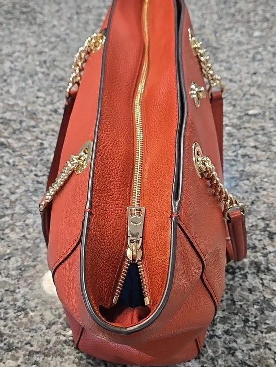  Coach Turnlock Chain Tote 27 - COA - Picture 11 of 16